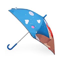 Babyhug Unisex Space Print Kids Umbrella - Multicolour
