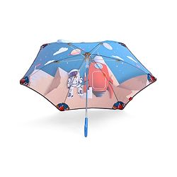 Babyhug Unisex Space Print Kids Umbrella - Multicolour