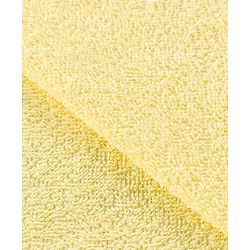 Babyhug Elephant Patch Embroidered Towel without Hood - Yellow