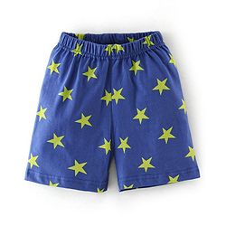 Babyhug Cotton Half Sleeves Night Suit Stars Print- Blue