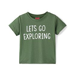 Babyhug Cotton Woven Full Sleeves Shirt with Inner Tee Pine Tree Print - Grey