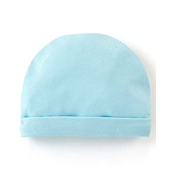 Babyhug 100% Cotton Cap Tiger Print Blue - Diameter 10 cm