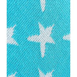 Babyhug Knit Full Sleeves Star Print Baby Sweater Sets - Blue