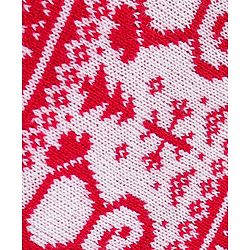 Babyhug Full Sleeves Baby Sweater Set -Red