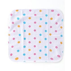 Babyhug Knit Terry Wash cloths Pack of 6 - Multicolour
