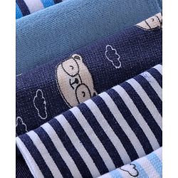 Babyhug Knit Terry Wash cloth Pack of 6 - Multicolour