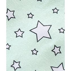 Babyhug Cotton Knit Half Sleeves Night Suit Sweet Kitty Print - Blue