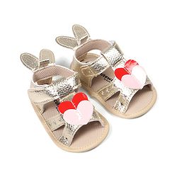 Cute Walk by Babyhug Booties with Velcro Closure - Pink