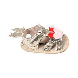 Cute Walk by Babyhug Booties with Velcro Closure - Pink