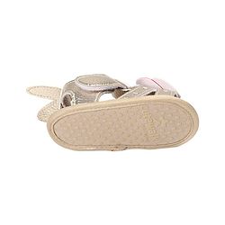 Cute Walk by Babyhug Booties with Velcro Closure - Pink