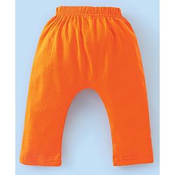 Babyhug Cotton Diaper Pants Stripes & Dino Print Pack of 3 - Blue & Orange