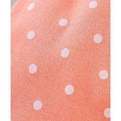 Babyhug Cotton Diaper Pants Striped & Printed Pack of 3 - Peach Blue & Pink