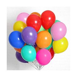 Babyhug Balloons Multicolor - Pack of 50 Pieces