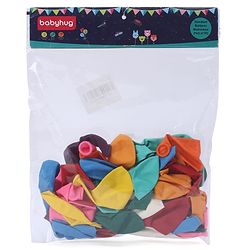 Babyhug Balloons Multicolor - Pack of 50 Pieces