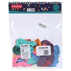 Babyhug Balloons Multicolor - Pack of 50 Pieces
