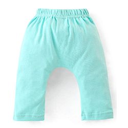 Babyhug Cotton Full Length Diaper Pants Dot & Floral Print Pack of 3- Blue Pink & White