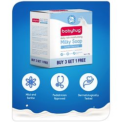 Babyhug Daily Rich Moisturising Milky Soap - 75 g