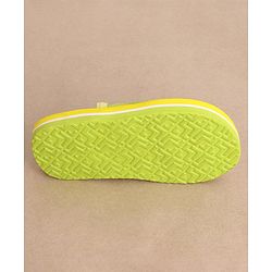 Cute Walk by Babyhug Slip On Flip Flops Minions Print - Yellow