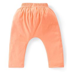 Babyhug Cotton Full Length Stars Printed Diaper Pants Pack of 3  - Blue Orange & White