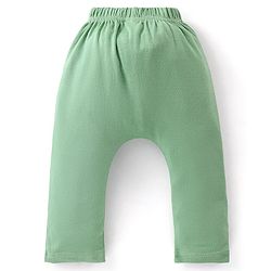 Babyhug Cotton Full Length Striped Diaper Pants Dino Print Pack of 3  - Multicolour