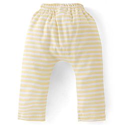 Babyhug Cotton Knit Full Length Diaper Pants Planets Print Pack of 3 - Multicolour