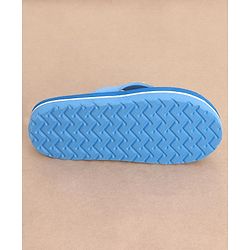 Cute Walk by Babyhug Flip Flops Monster Print - Blue