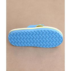 Cute Walk by Babyhug Slip On Flip Flops Dino Print - Off White