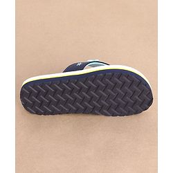 Cute Walk by Babyhug Slip On Flip Flops Dino Print - Blue