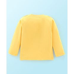 Babyhug 100% Cotton Jersey Knitted Full Sleeves T-Shirts Text Print Pack of 5 - Multicolour