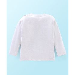 Babyhug 100% Cotton Jersey Knitted Full Sleeves T-Shirts Text Print Pack of 5 - Multicolour