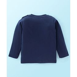 Babyhug 100% Cotton Jersey Knitted Full Sleeves T-Shirts Text Print Pack of 5 - Multicolour