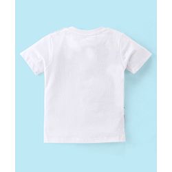 Babyhug 100% Cotton Jersey Knit Half Sleeves T-Shirts Beach Print Pack of 7 - Multicolour