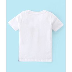 Babyhug 100% Cotton Jersey Knit Half Sleeves T-Shirts Beach Print Pack of 7 - Multicolour