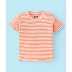 Babyhug 100% Cotton Jersey Knit Half Sleeves T-Shirts Beach Print Pack of 7 - Multicolour