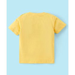 Babyhug 100% Cotton Jersey Knit Half Sleeves T-Shirts Beach Print Pack of 7 - Multicolour