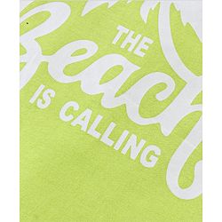 Babyhug 100% Cotton Jersey Knit Half Sleeves T-Shirts Beach Print Pack of 7 - Multicolour