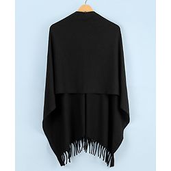 Babyhug 100% Cotton Breast Feeding Multi Purpose Nursing Scarf- Black