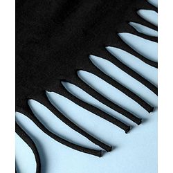 Babyhug 100% Cotton Breast Feeding Multi Purpose Nursing Scarf- Black