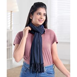 Babyhug 100% Cotton Breast Feeding Multi Purpose Nursing Scarf- Black