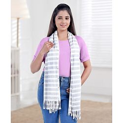 Babyhug 100% Cotton Breast Feeding Multi Purpose Nursing Scarf- Black
