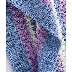 Babyhug Knit Full Sleeves Striped Sweater - Multicolour
