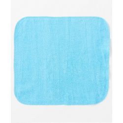 Babyhug Cotton Knit  Wash cloth Star Print Pack of 6 - Blue & White