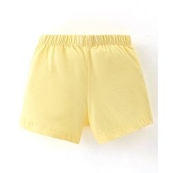 Babyhug 100% Cotton Briefs Striped & Tiger Print Pack of 3 - Blue & Yellow