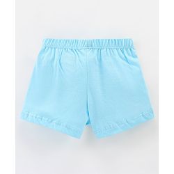 Babyhug 100% Cotton Knit Briefs Stripes & Jungle Print Pack of 3 - Green & Blue