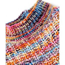 Babyhug Full Sleeves Pullover Sweater - Multicolor