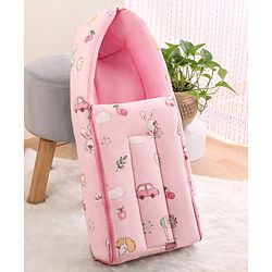 Babyhug Cotton Sleeping Bag Duck Print- Blue
