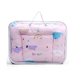 Babyhug Cotton Sleeping Bag Duck Print- Blue