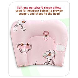 Babyhug Cotton Bedding Set with Mosquito Net Duck Print- Blue