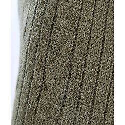 Babyhug Knit Footed Woolen Pant with Cable Knit Design - Olive