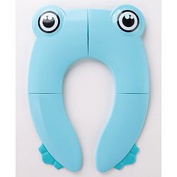 Frog Shaped Foldable Potty Seat Cover - Blue